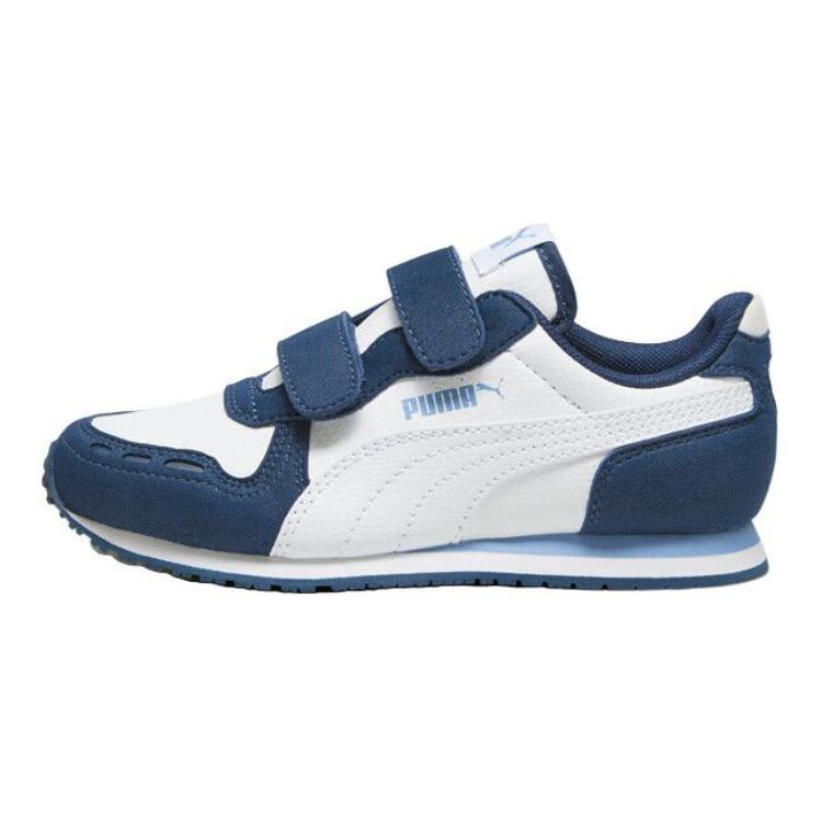 Кроссовки PUMA Cabana Racer (бело-синие)