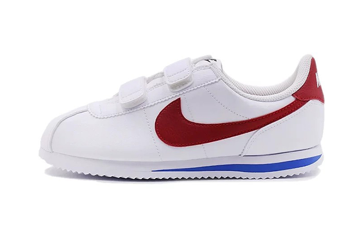 Детские кроссовки Nike Nike Cortez Basic SL basic sl (бело-красные)