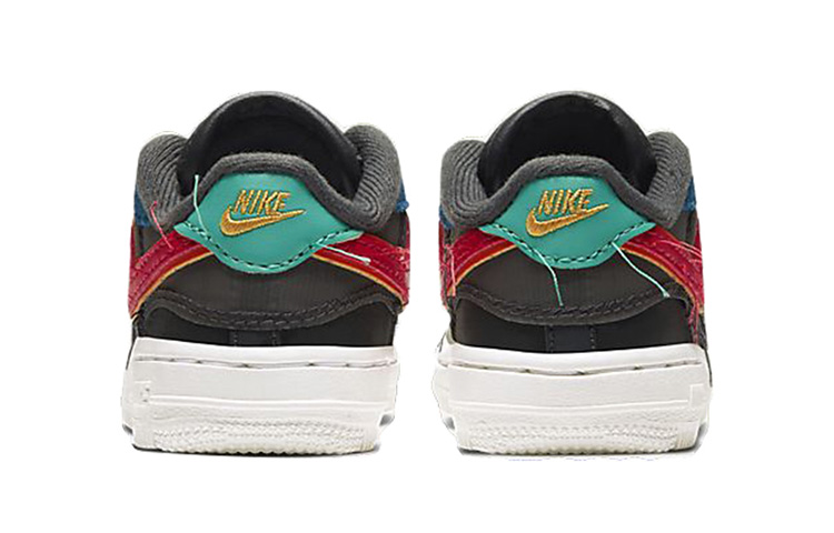 Кроссовки Nike Air Force 1 BHM TD (черные) — фото 6