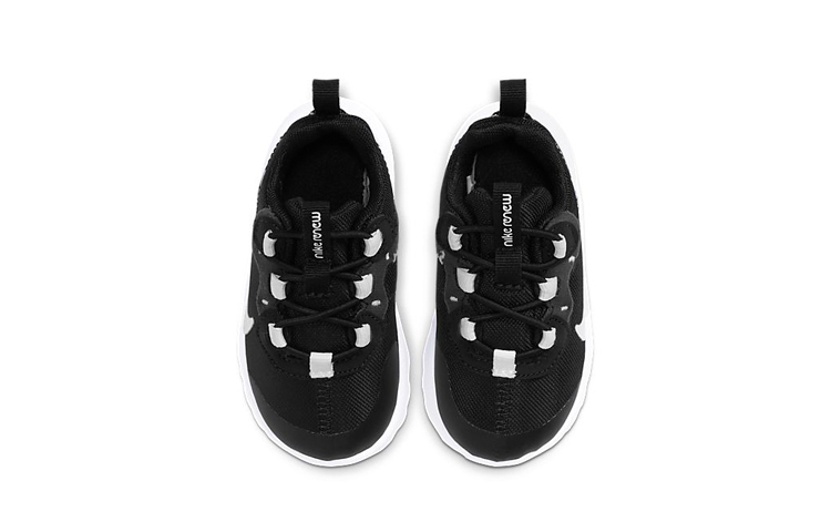 Детские кроссовки Nike React Element 55 (черно-белые) — фото 5