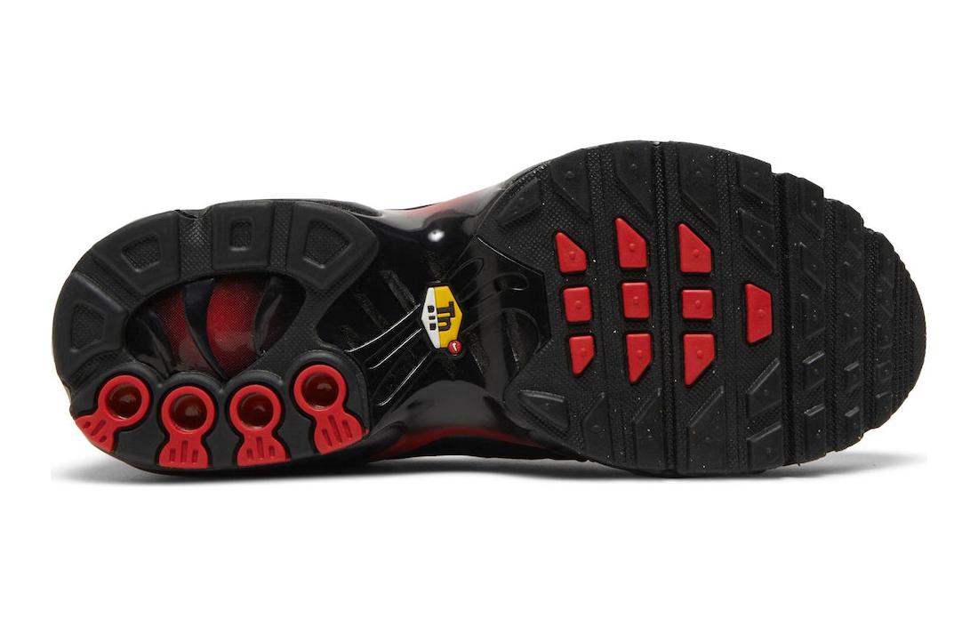 Кроссовки Nike Air Max Plus GS (черно-красные) — фото 6