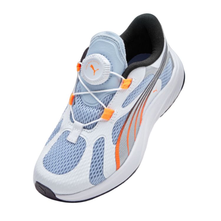 Детские кроссовки PUMA Pounce Lite Disc (сине-белые) — Синийбелый — фото 3