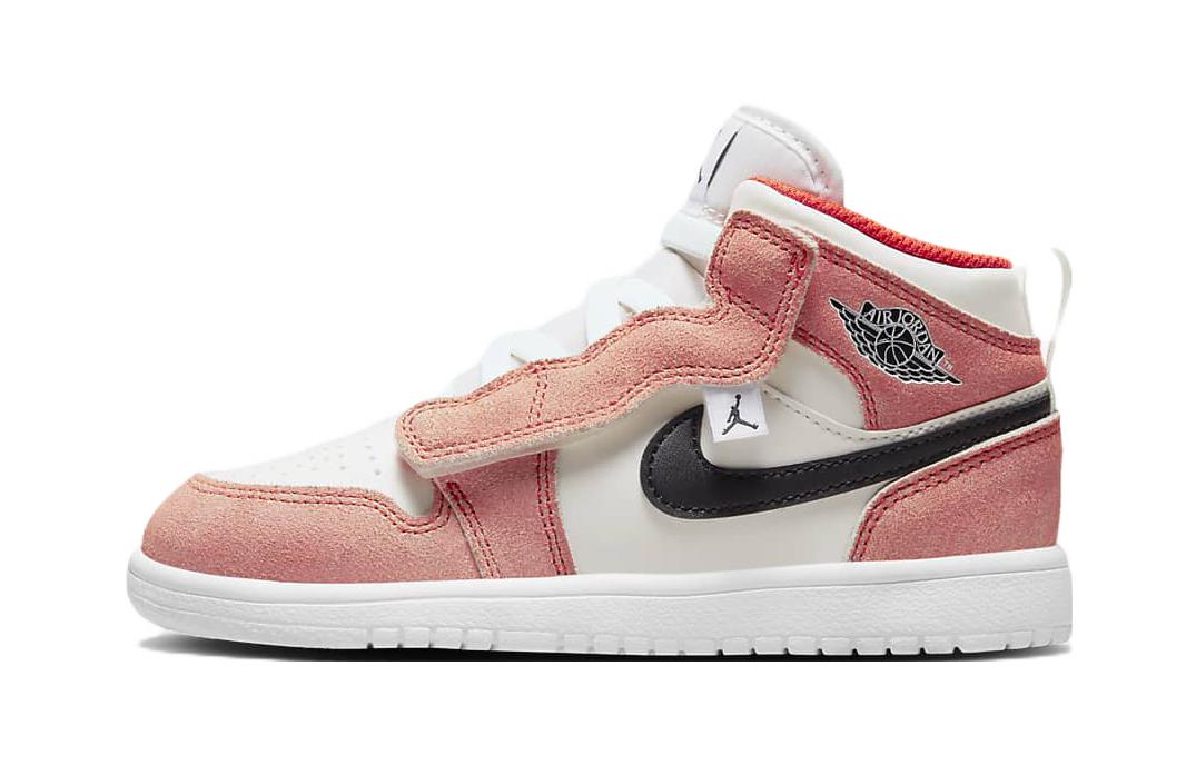 Кроссовки Jordan Air Jordan 1 Alt SE BP (розово-белые)