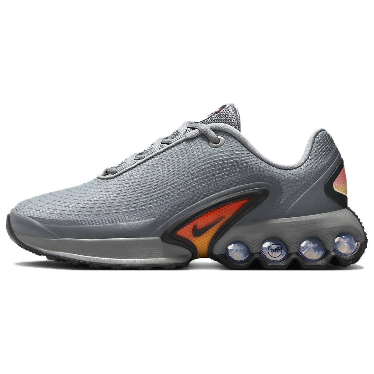 Кроссовки Nike Air Max Dn (серо-оранжевые)