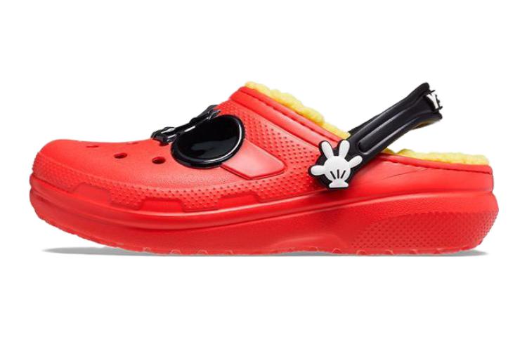 Детские сандалии Crocs Clog K (красные)