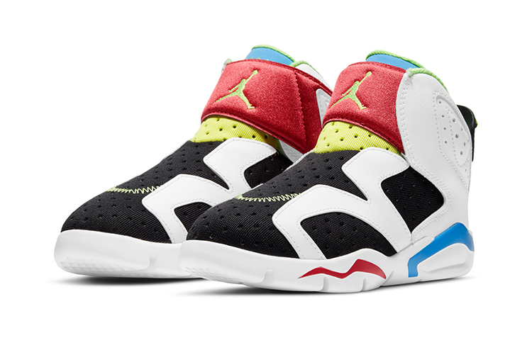Кеды Jordan Air Jordan 6 (бело-красно-синие) — фото 4