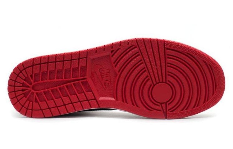 Кроссовки Jordan JordanAir Jordan 1 GS (черно-зелено-красный) — фото 6