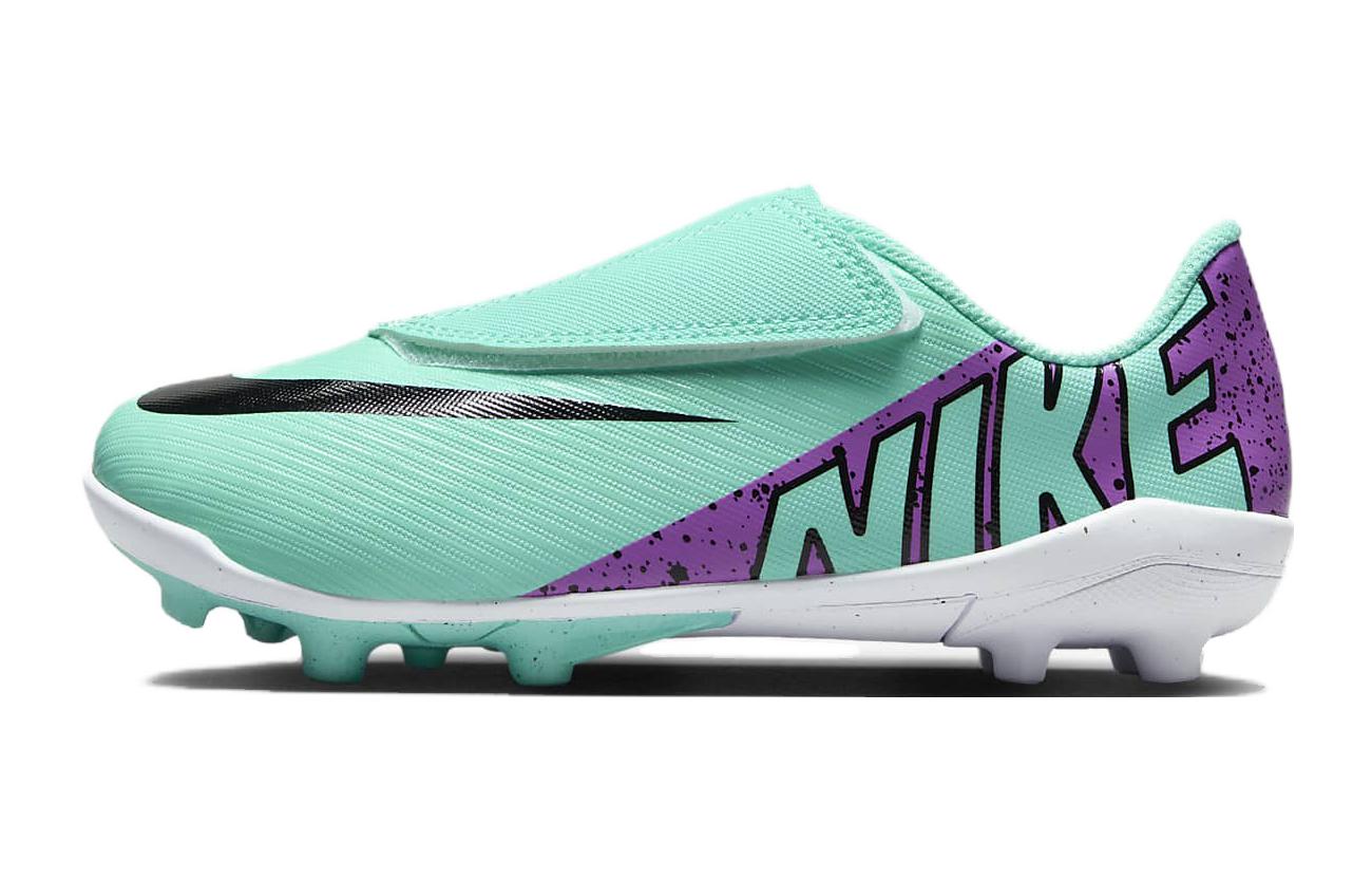 Детские бутсы Nike Mercurial Vapor 15 (зеленые)