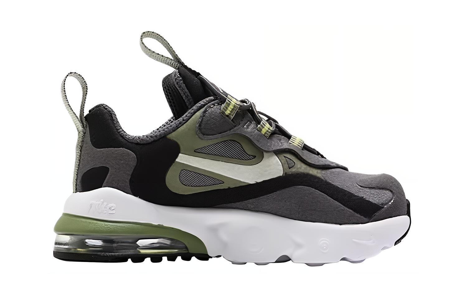 Детские кроссовки Nike Air Max 270 (серо-зеленый) — фото 2