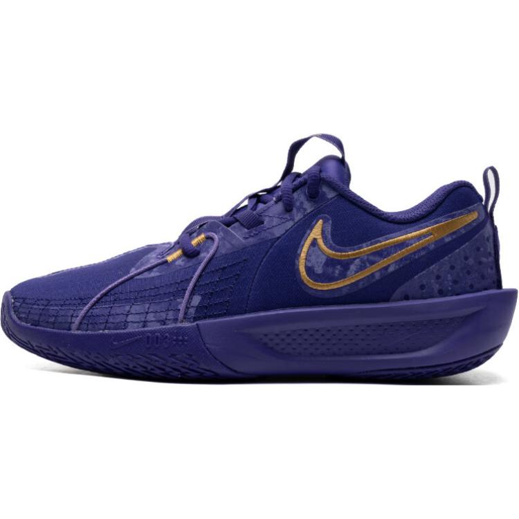 Кроссовки Nike NikeG.T. Cut 3 (фиолетово-золотые)