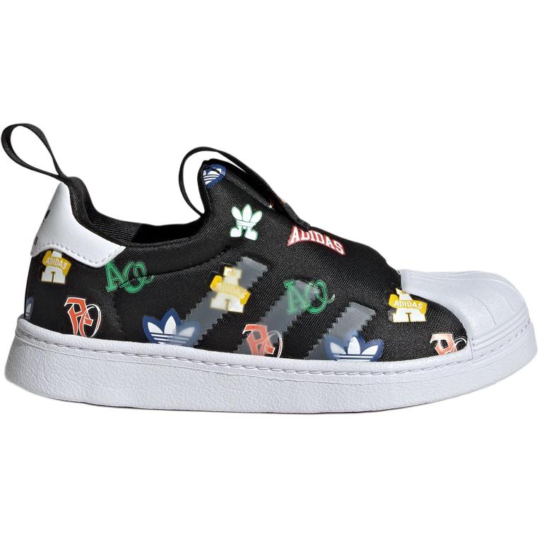 детские кроссовки adidas originals SUPERSTAR 360 (черный) — Чёрный — фото 2