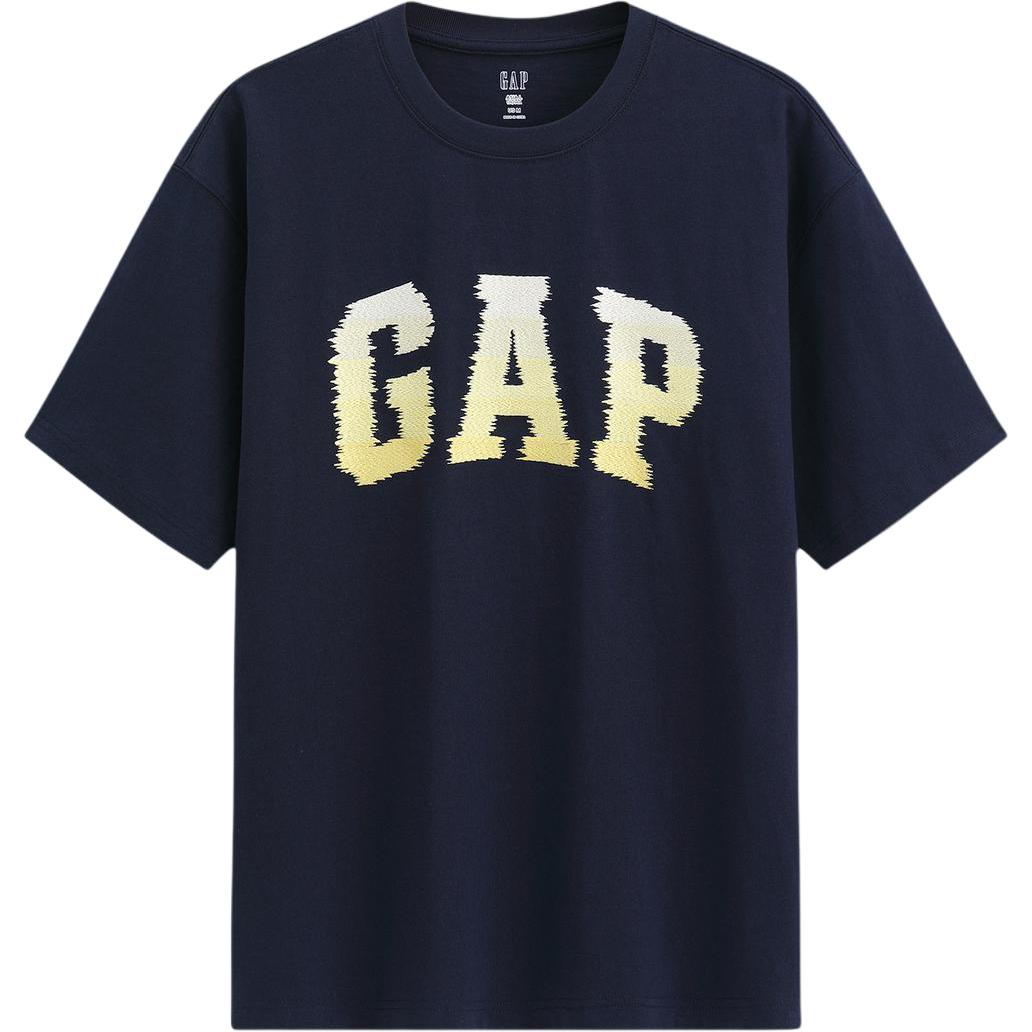 Футболка GAP logoT (серая)