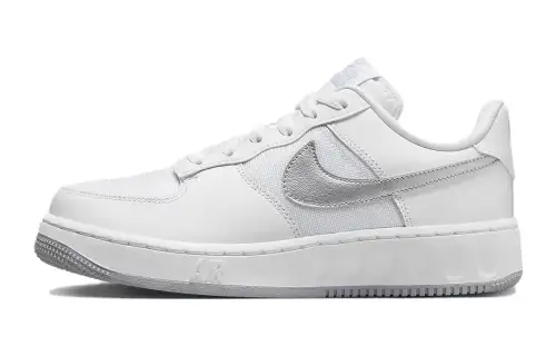 Nike Air Force 1 Unity GS 'White Silver'