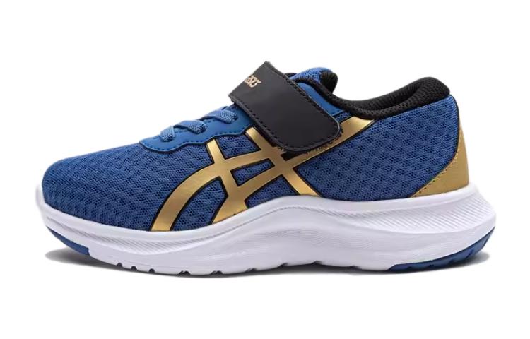 Кроссовки ASICS ASICSLazerbeam MH (сине-золотые)