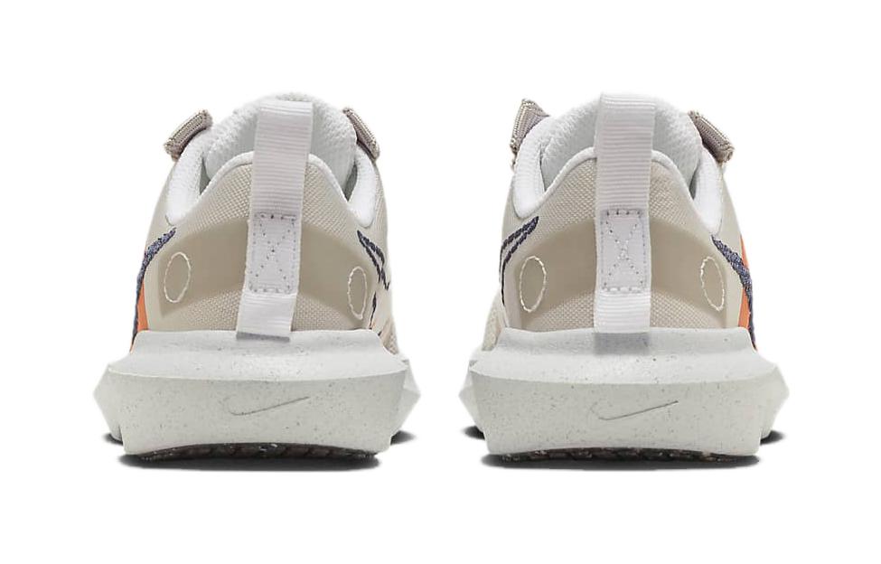 Детские кроссовки Nike Crater Impact BP (бело-коричневые) — Белый / коричневый — фото 7