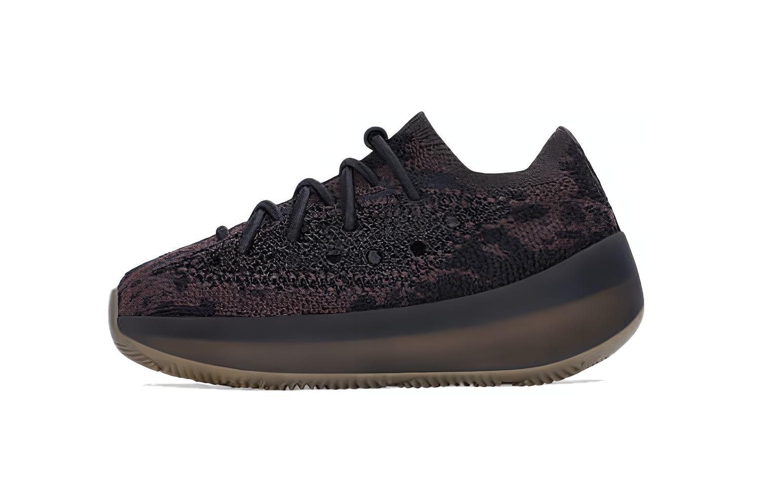 Детские кеды adidas Yeezy Boost 380 (черные)