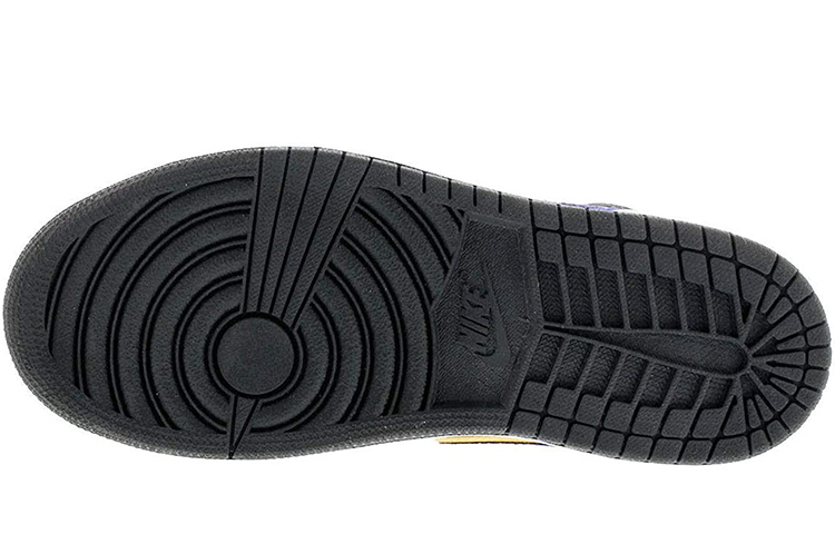 Детские кроссовки Jordan Air Jordan 1 Mid SE (сине-красные) — фото 6