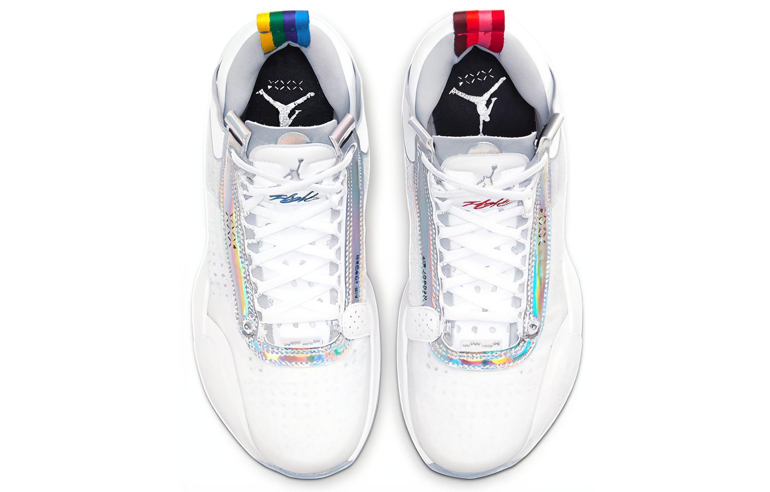 Кроссовки Jordan JordanAir Jordan 34 GS (белые) — Белый — фото 6