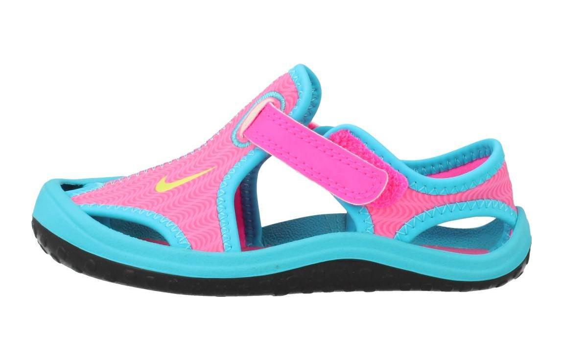 Сандалии Nike Sunray Protect TD (сине-розовые)