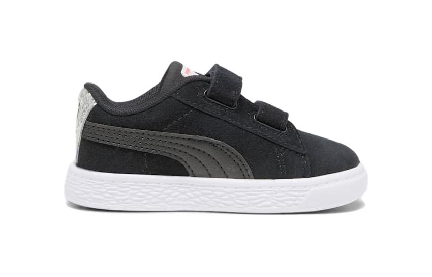 Детские кеды PUMA Suede (черно-белые) — фото 2