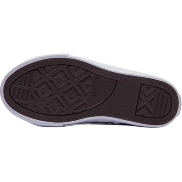 Кроссовки Converse Pro Blaze Strap // (черно-бело-красный) — фото 5