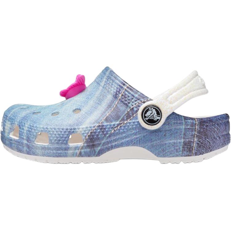Сабо Crocs Classic clog Toddlers Denim (голубые)