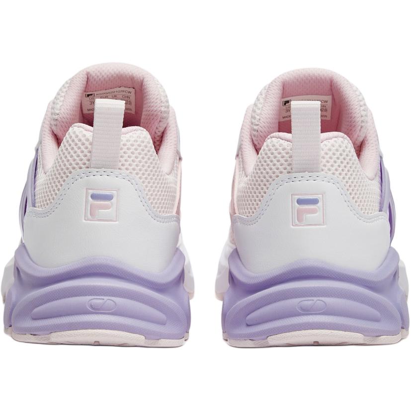 Детские кроссовки Fila Kids Recharge (розово-белые) — фото 6