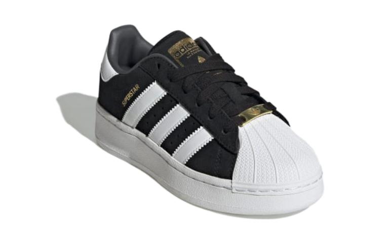 Детские кеды adidas originalsSUPERSTAR XLG (белые) — фото 5