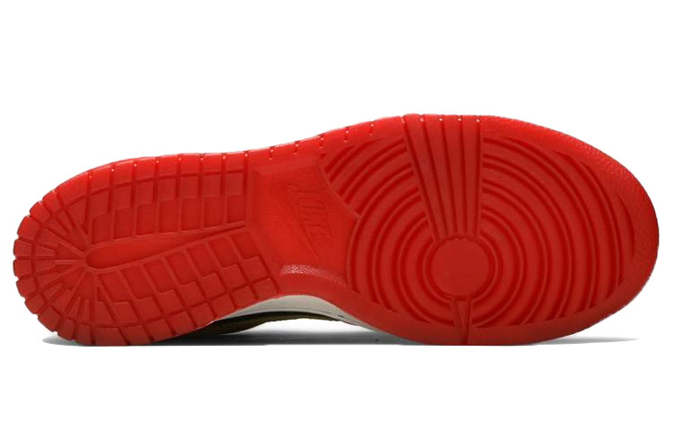 Кеды Nike NikeDunk GS (оранжевый / черный / желтый) — Оранжевый / чёрный / жёлтый — фото 5