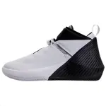 Jordan Why Not Zer0.1 Mid top Basketball Shoes Black White Unisex