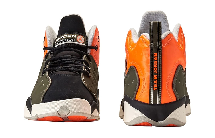 Кеды Jordan Jumpman Team II (зеленые) — фото 4