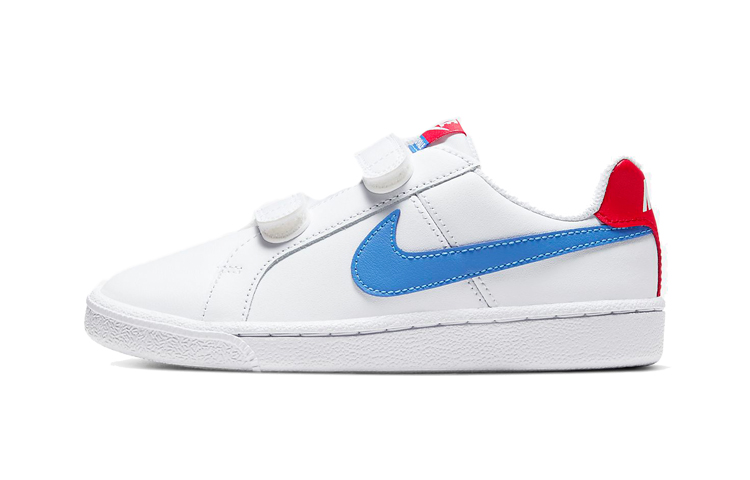 Детские кеды Nike (бело-синие)