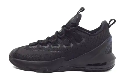 Nike Lebron 13 Low Slip Resistant Cushioning Abrasion Resistant Low top Basketball Shoes Black Unisex