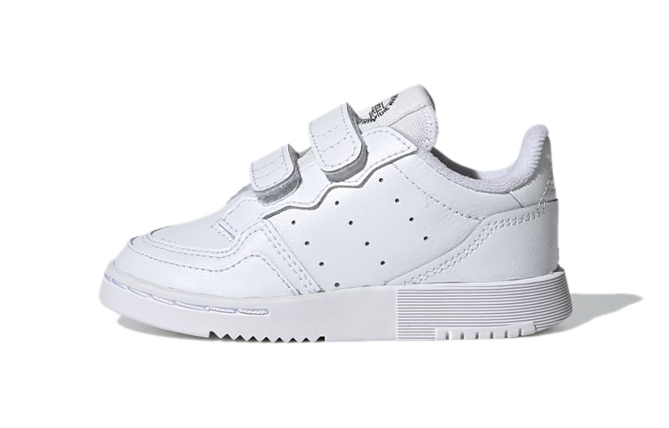 Детские кеды adidas originals Super Court (бело-черные)