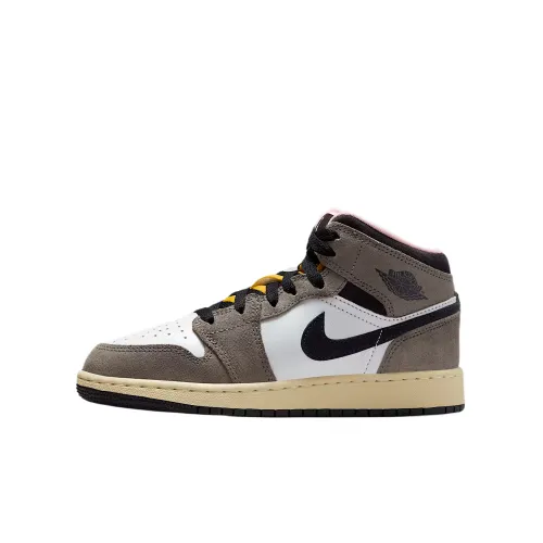 Jordan Air Jordan 1 Skateboard Shoes Cave Stone Unisex