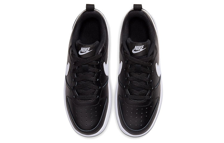 Кеды Nike NikeCourt Borough Low 2 GS (черно-белый) — фото 6