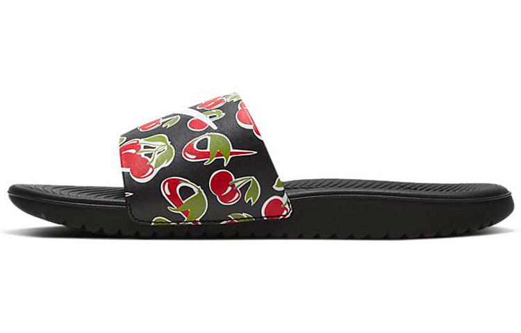 Детские шлепанцы Nike Kawa Slide (черные)