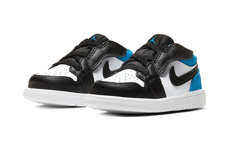 Детские кеды Jordan Air Jordan 1 Low Alt (бело-синие) — Белыйсиний — фото 4