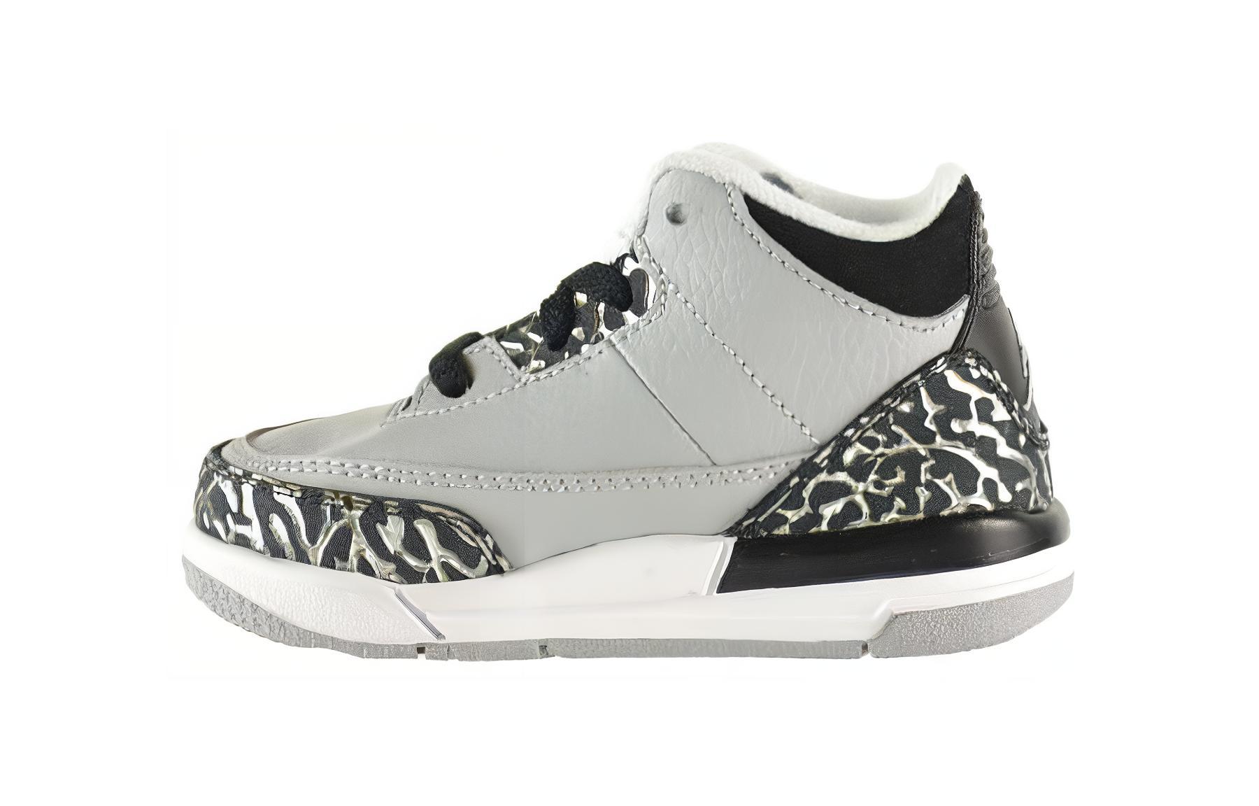 Кроссовки Jordan Air Jordan 3 Retro BT (серые)