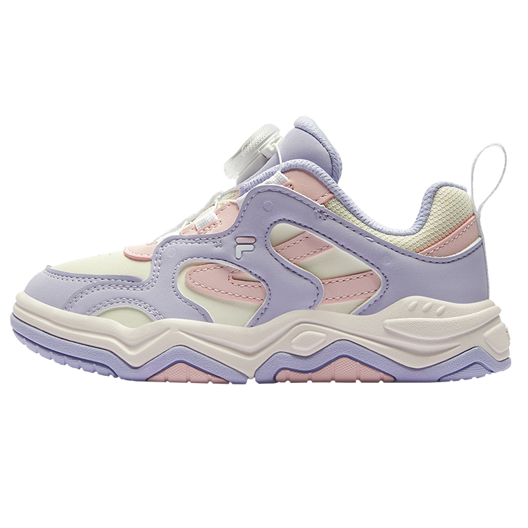 Кеды Fila KIDS BOA (бело-фиолетовые)