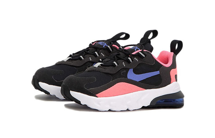 Детские кроссовки Nike Air Max 270 (черно-розовые) — Чёрный / розовый — фото 4