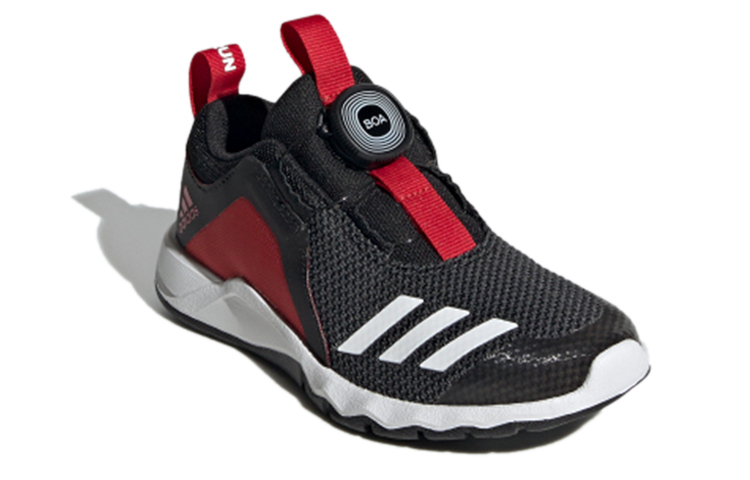 Детские кроссовки adidas Rapidaflex Boa K (черные) — фото 3