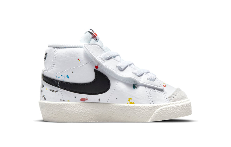 Кеды Nike Blazer 77 BB (бело-черные) — фото 3
