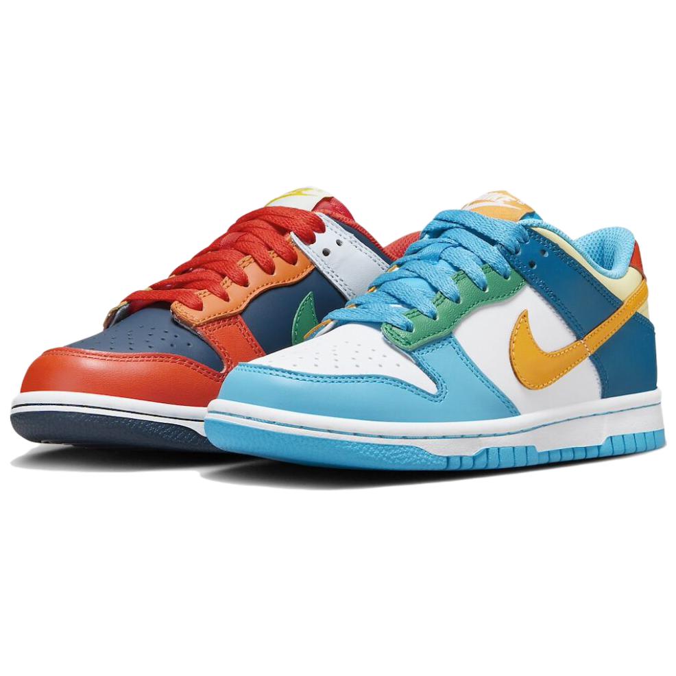 Мужские кеды Nike NikeDunk (синийбелыйкрасный) — фото 4