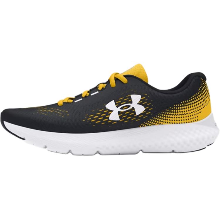 Детские кроссовки Under Armour Rogue 4 (черно-желтые)