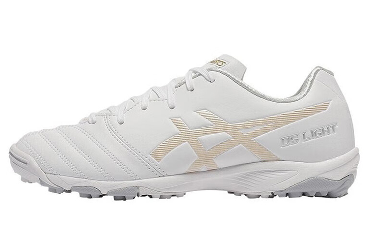 Детские бутсы ASICS Ds Light JR JR GS TF (белый)