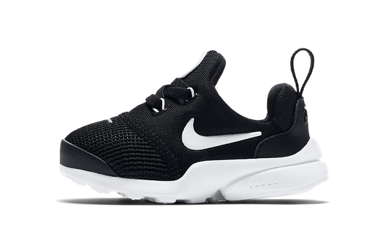 Детские кроссовки Nike Presto Fly (черно-белые) — фото 1