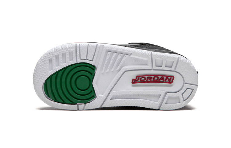 Детские кроссовки Jordan Spizike BT (черно-красно-зеленые) — Чёрный / красный / зелёный — фото 7