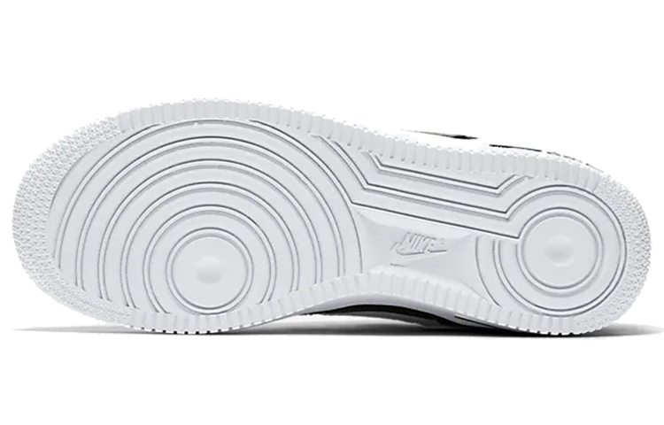 Унисекс кроссовки Nike NikeAir Force 1 GS (черно-белый) — фото 8