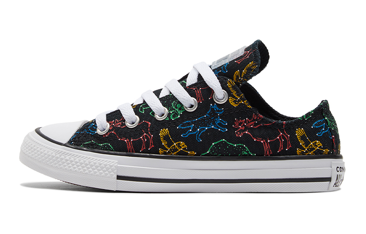 Детские кеды Converse Chuck Taylor All Star (черно-зеленые)